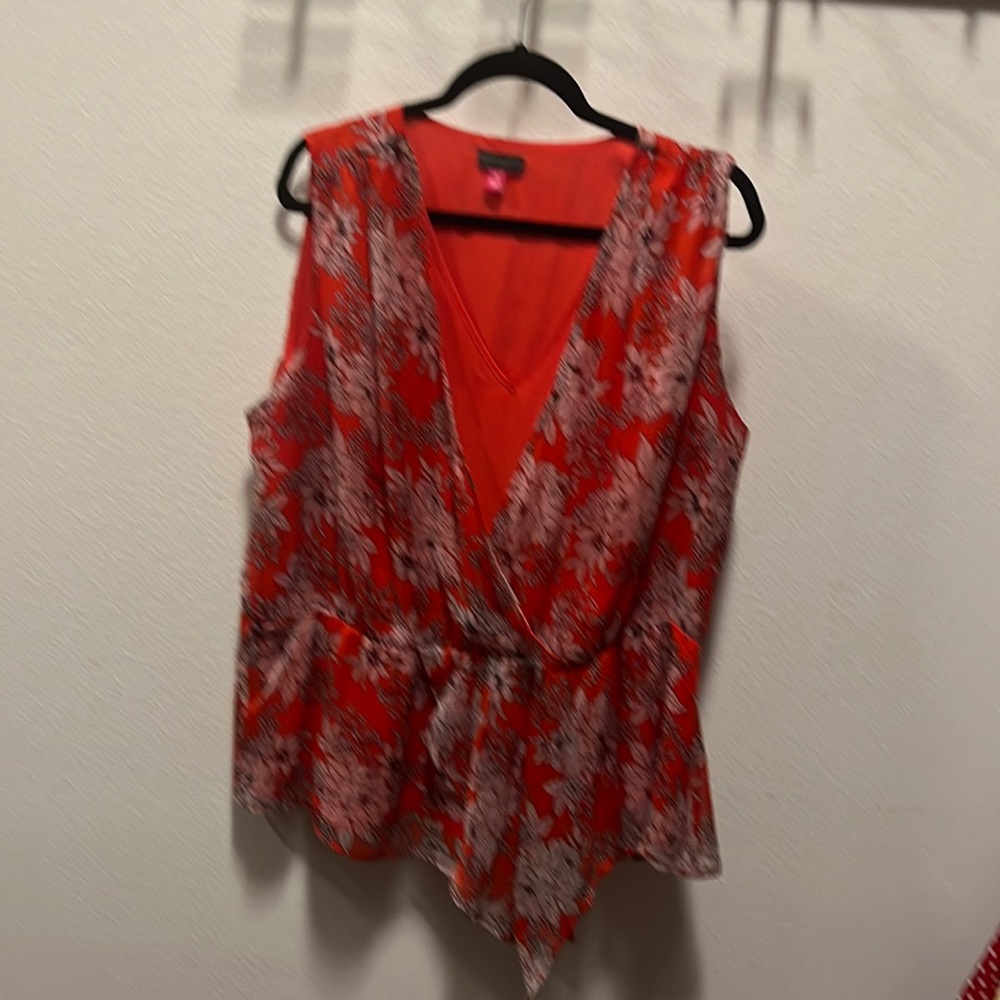 Vince Camino peplum blouse